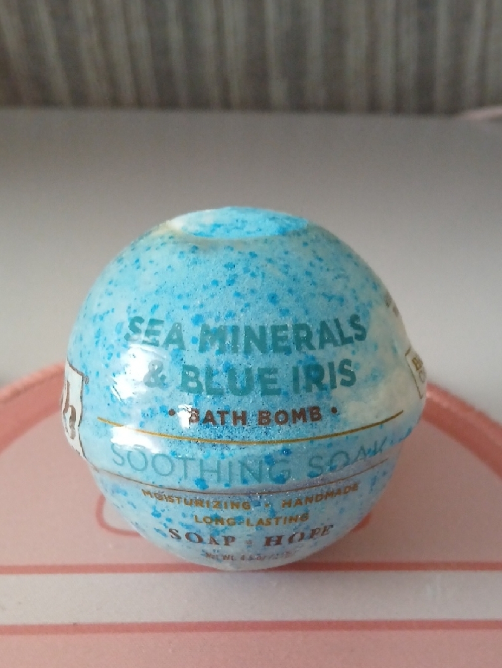 Soap Box Blue Sea Minerals And Iris Bath Bombs - Set of 3 New - Picture 2 of 3